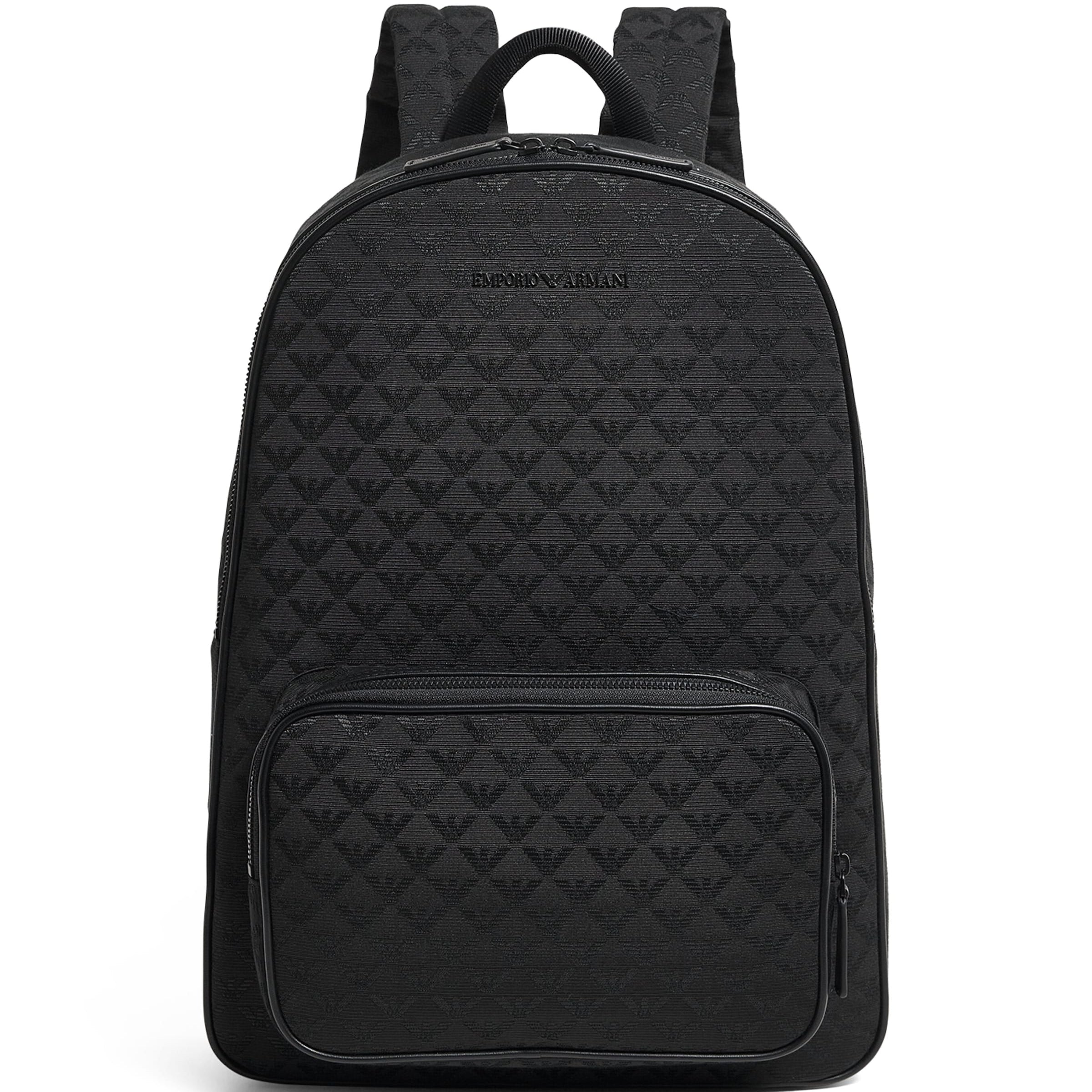 Emporio Armani Jacquard Logo Backpack