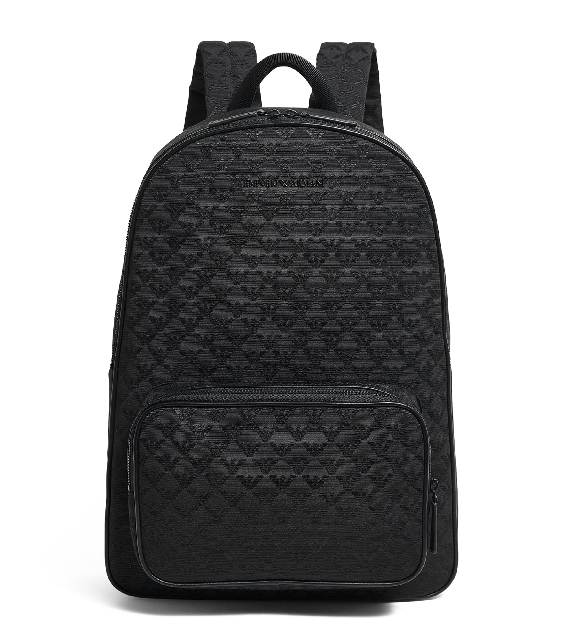 Emporio Armani Jacquard Logo Backpack