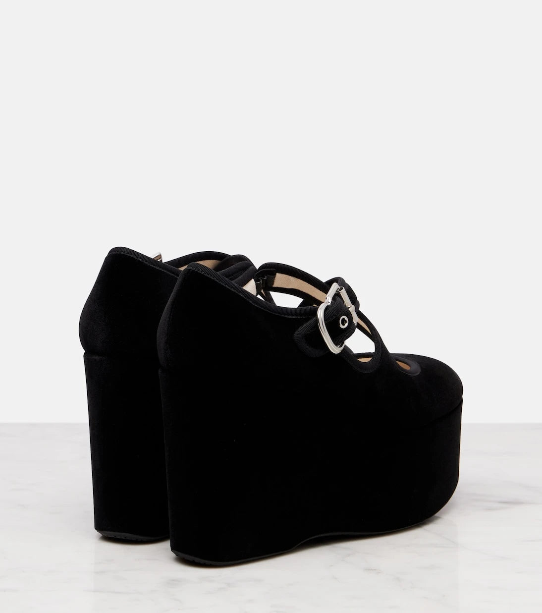 Alaïa - ويدجز Criss Cross 110 المخملية