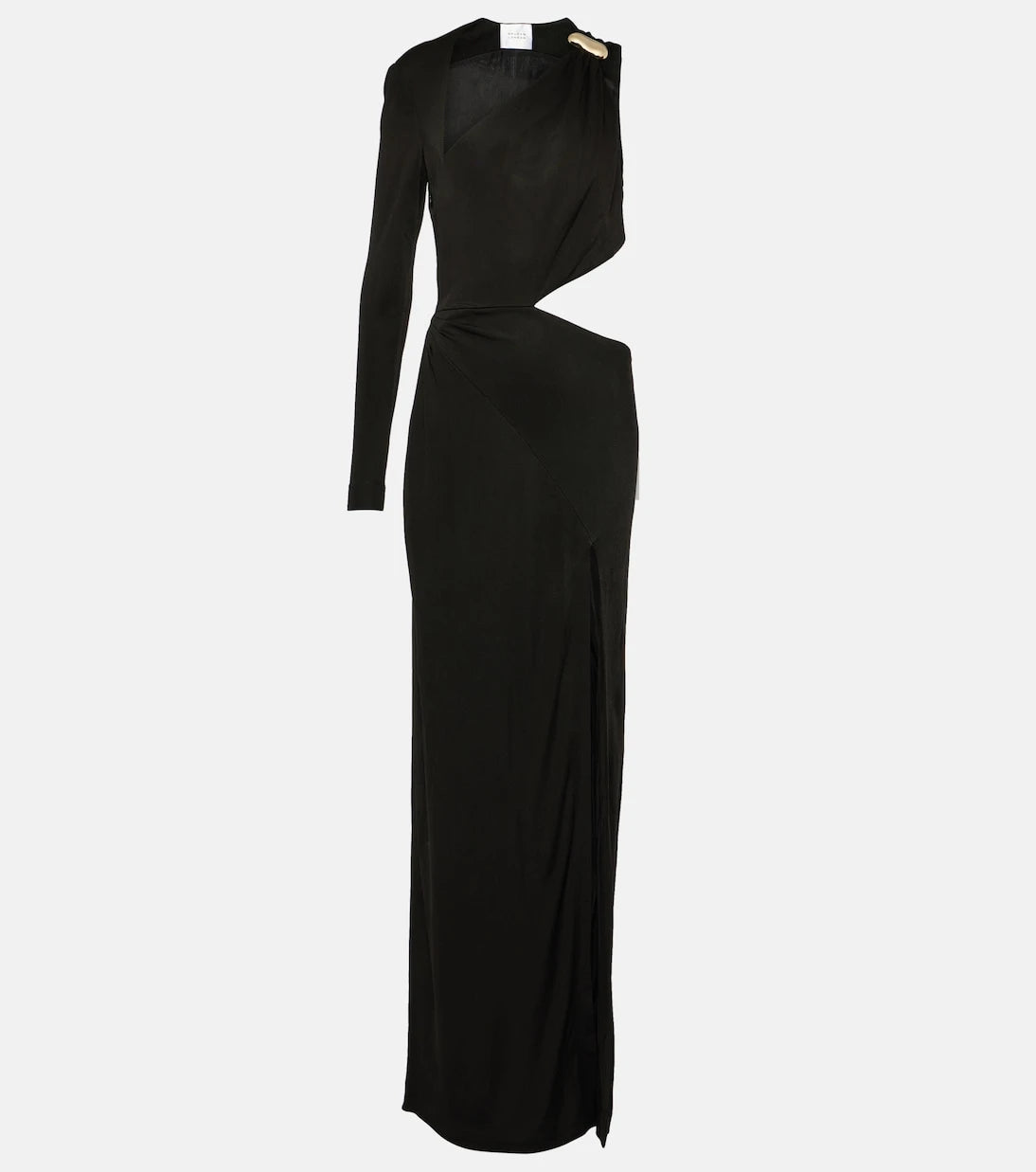 Galvan - Cutout one-shoulder gown