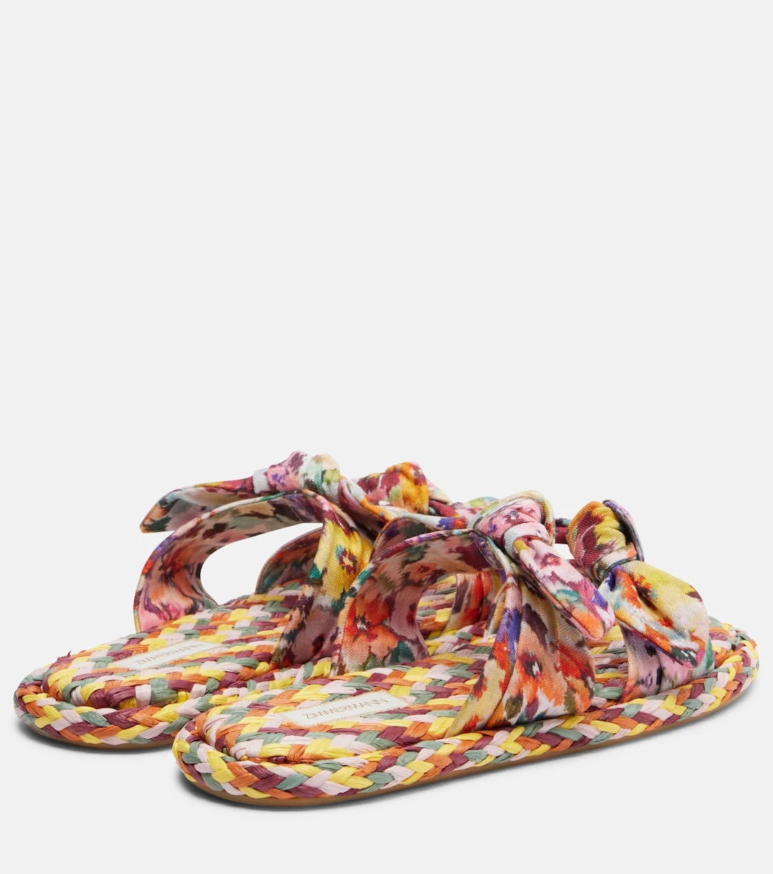 Zimmermann - Carousel printed espadrille slides
