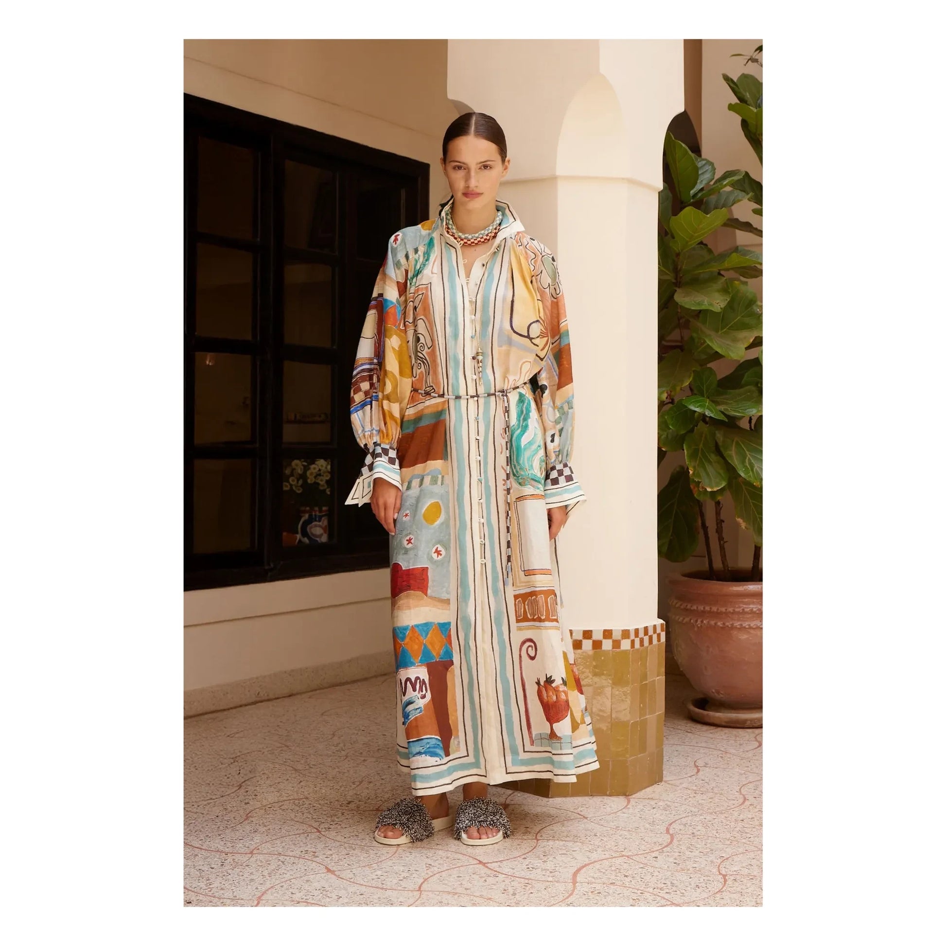 Alémais - Michelle dress | Ecru