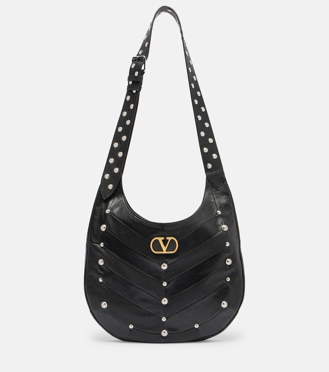 Valentino Garavani - Hoboho Large studded leather shoulder bag