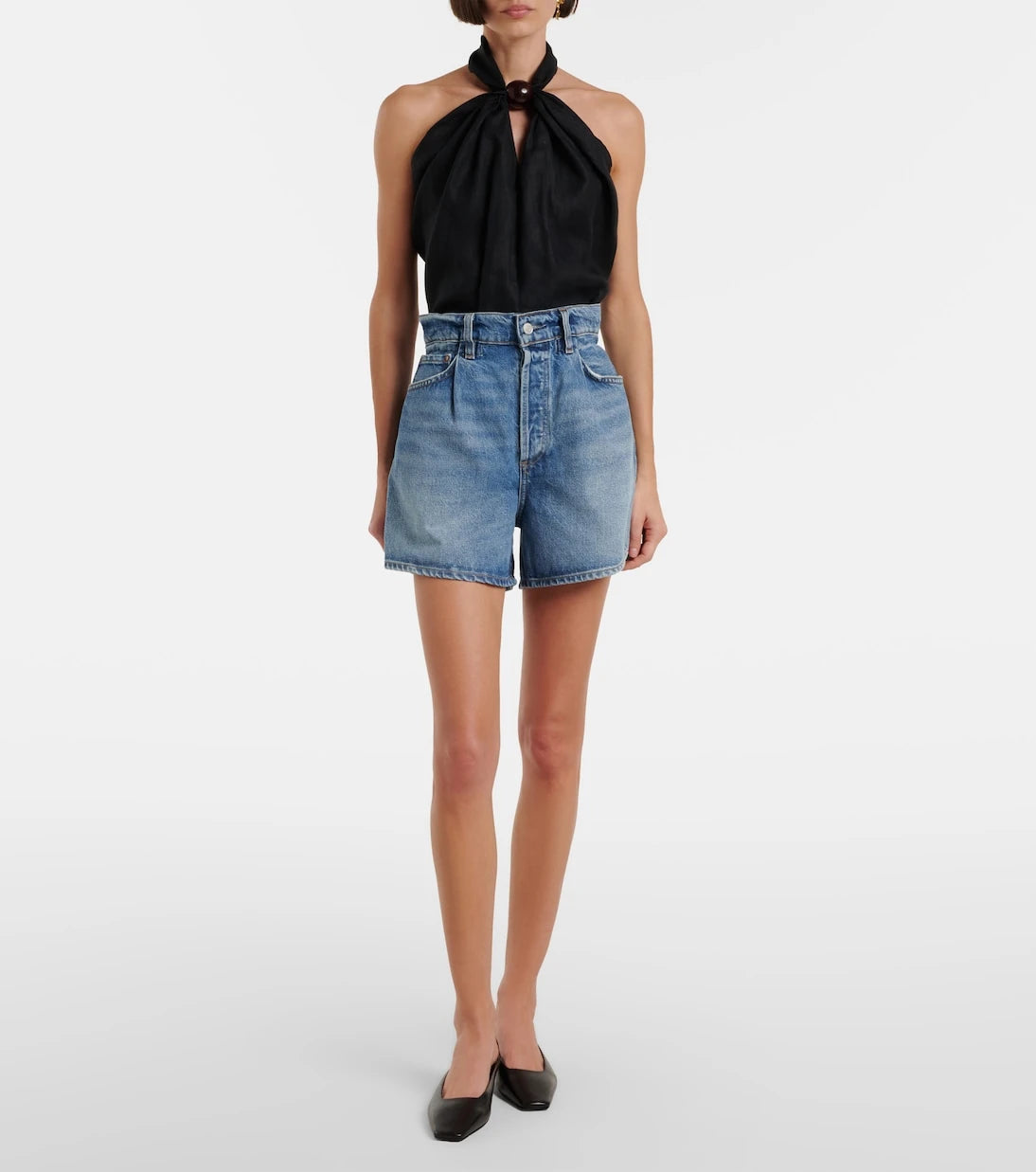 Agolde - Lyonne denim shorts