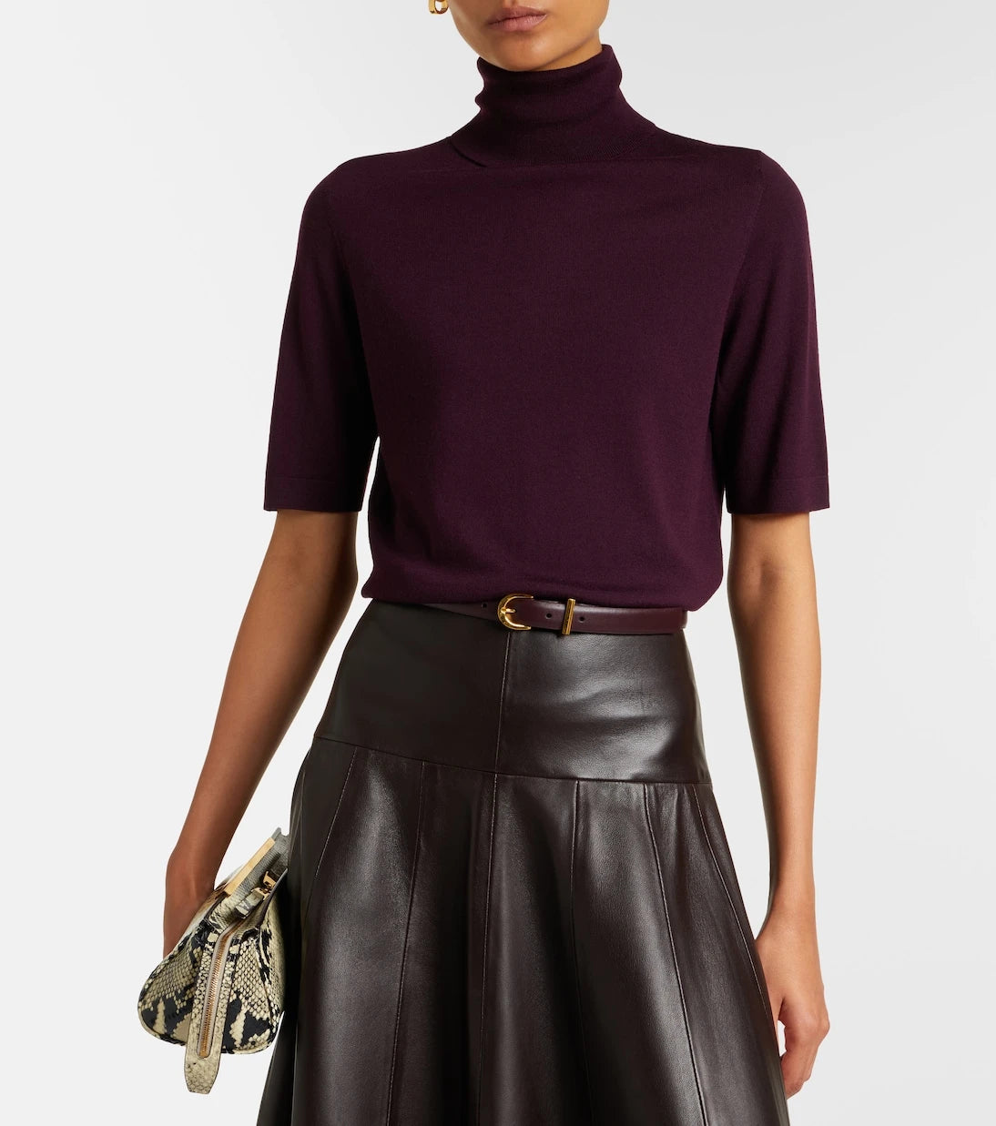 Jardin des Orangers - Turtleneck virgin wool sweater