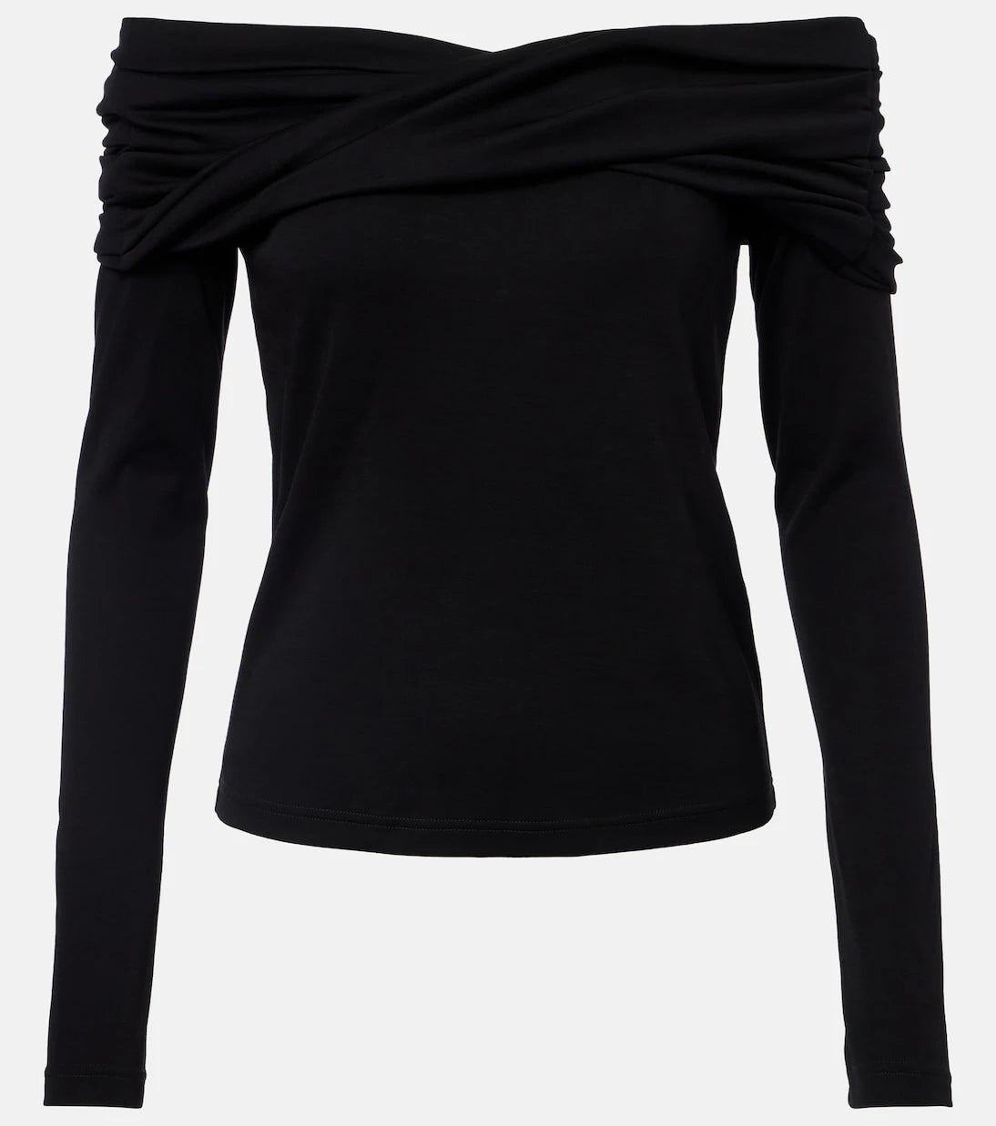 Max Mara - Orafo off-shoulder virgin wool top