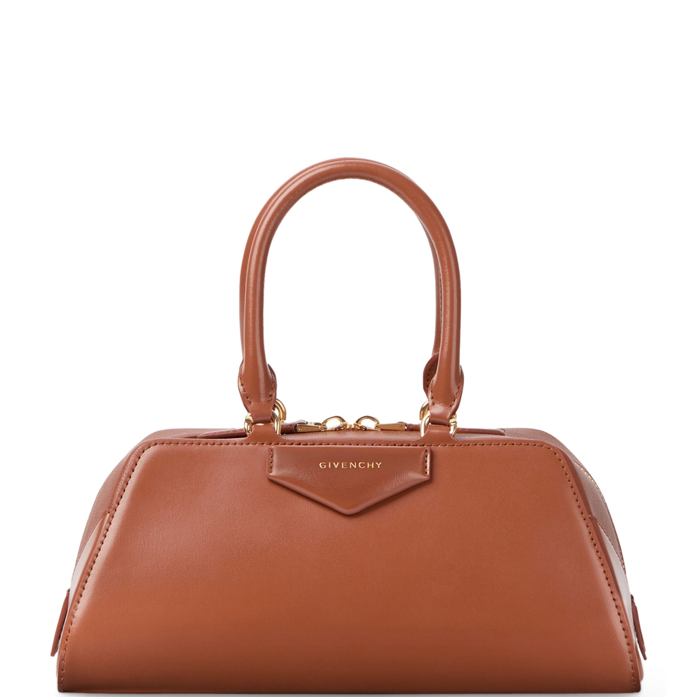 Givenchy Small Leather Antigona East-West Top-Handle Bag