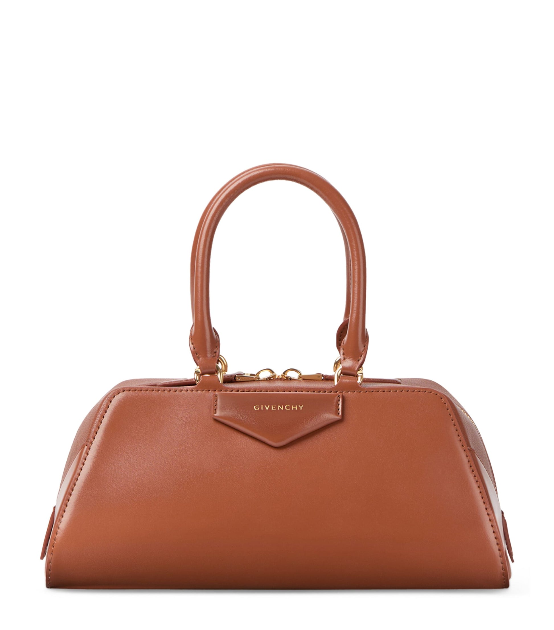 Givenchy Small Leather Antigona East-West Top-Handle Bag
