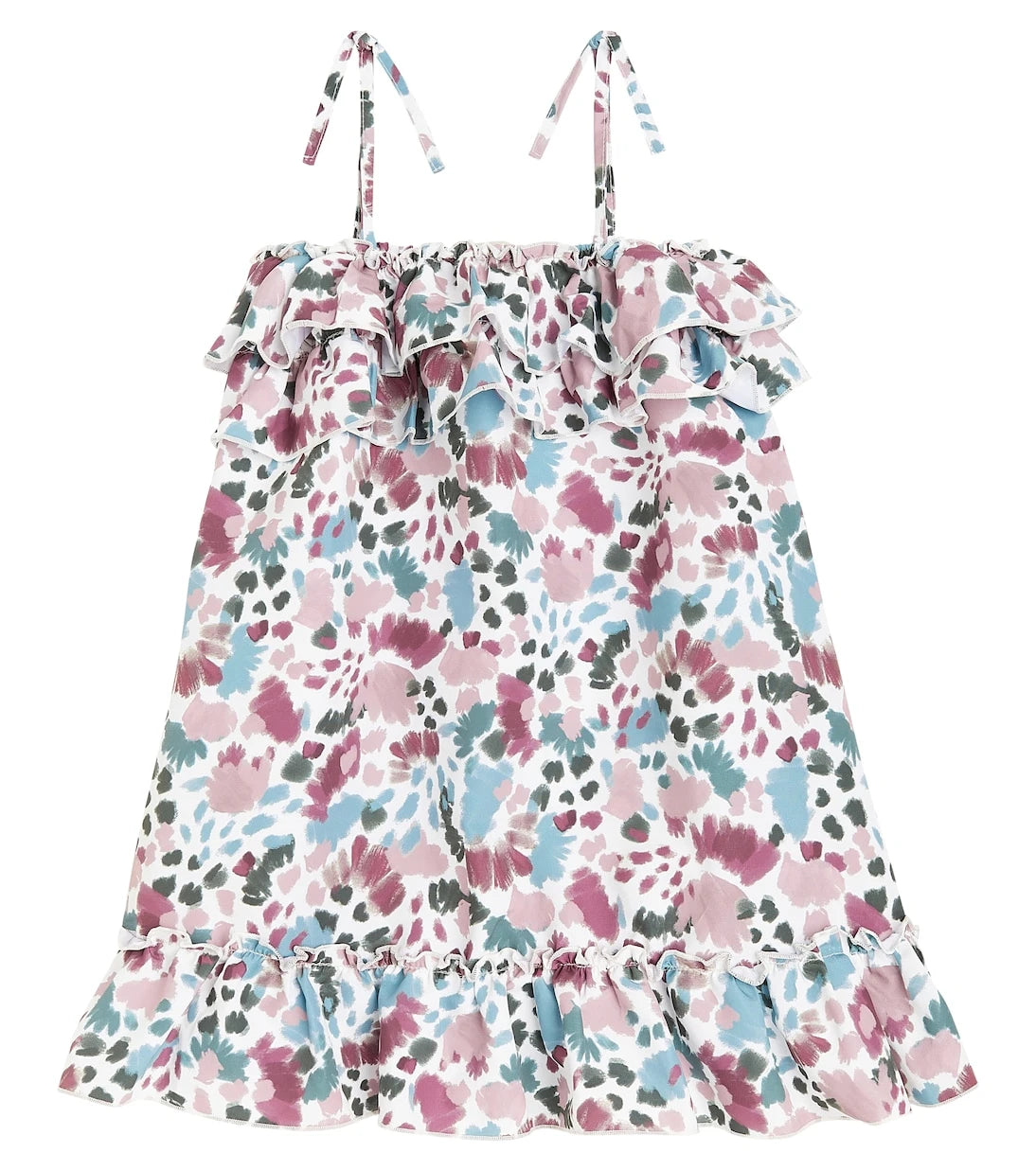 Suncracy - Amalfi ruffled printed dress