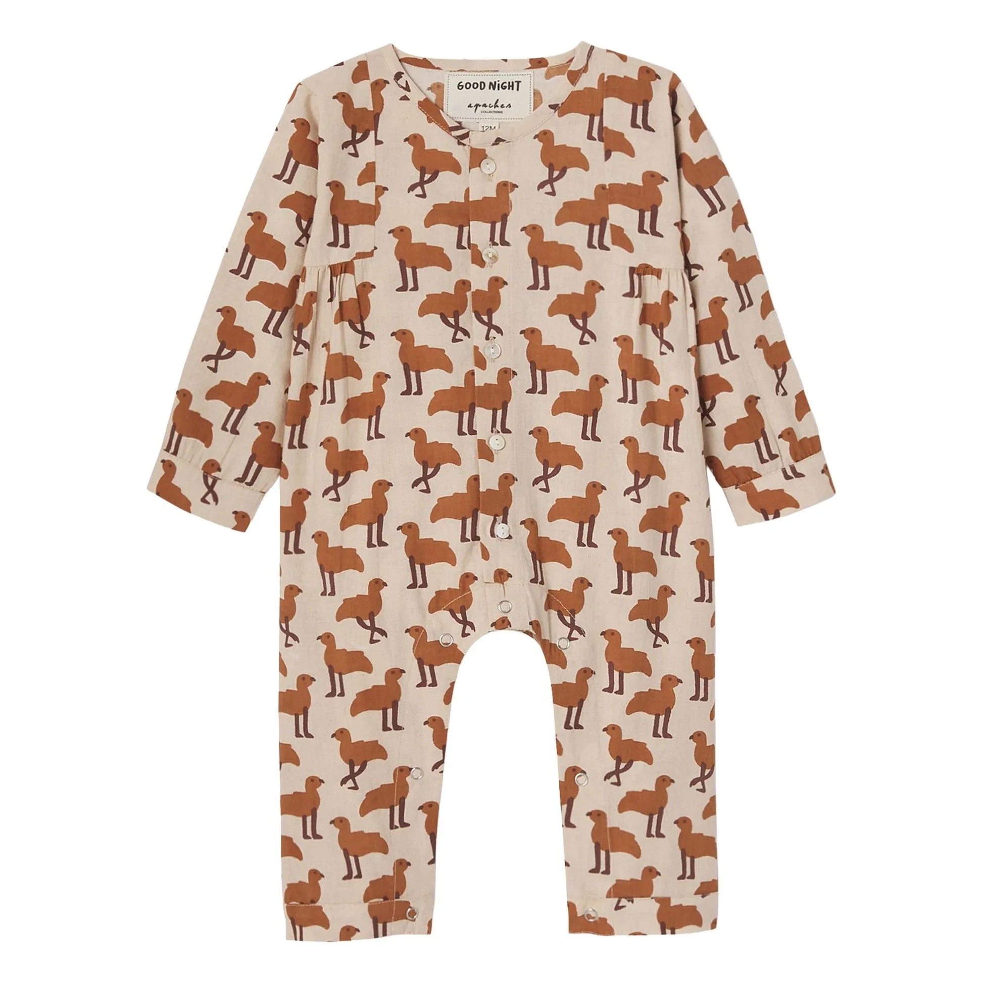 Apaches - Pimi Poussins pyjamas | Brown