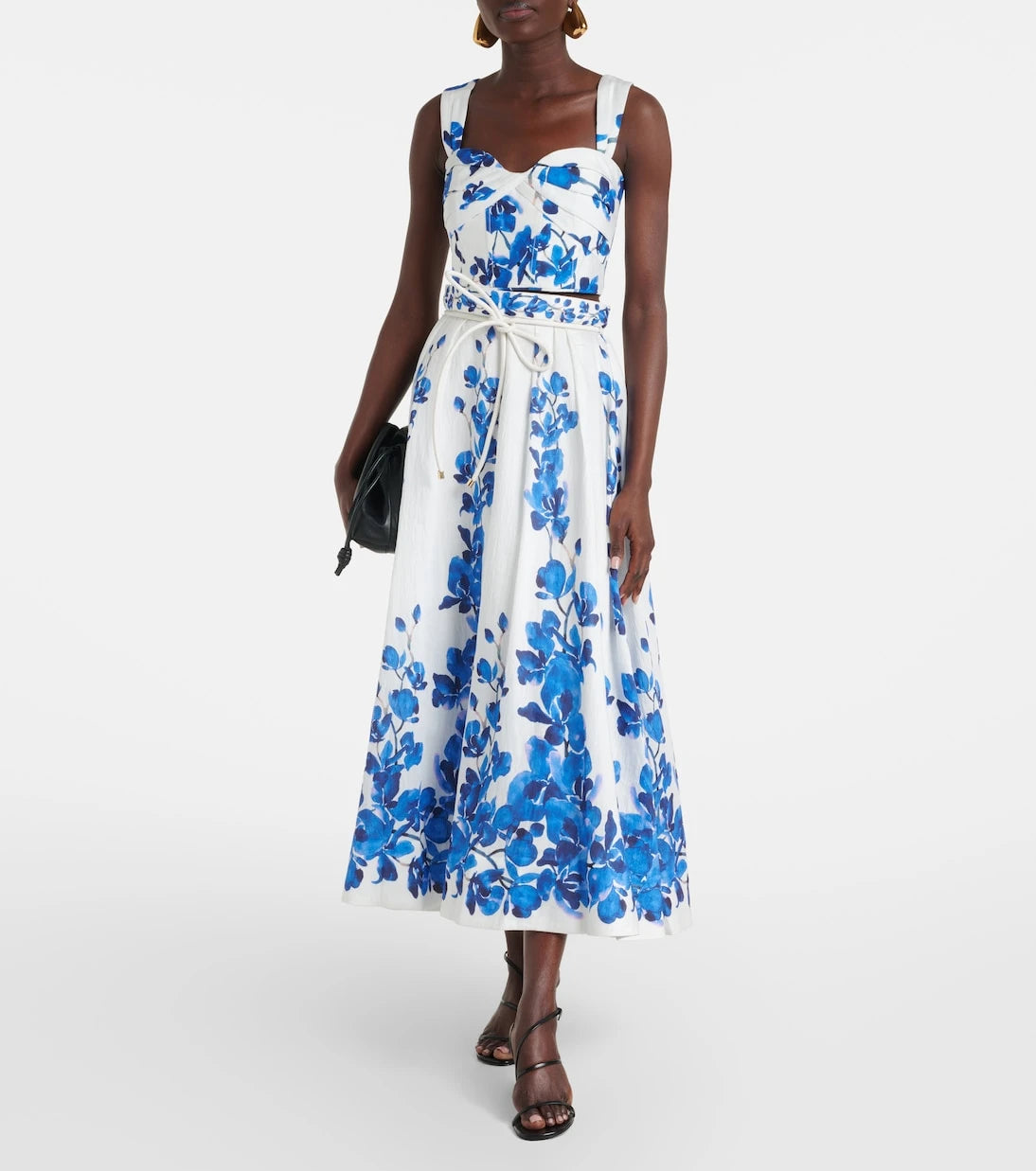 Rebecca Vallance - Orchid Blues floral top