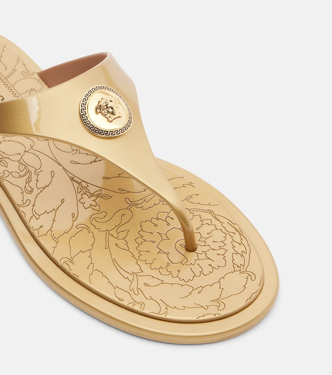 Versace - Alia Medusa thong sandals