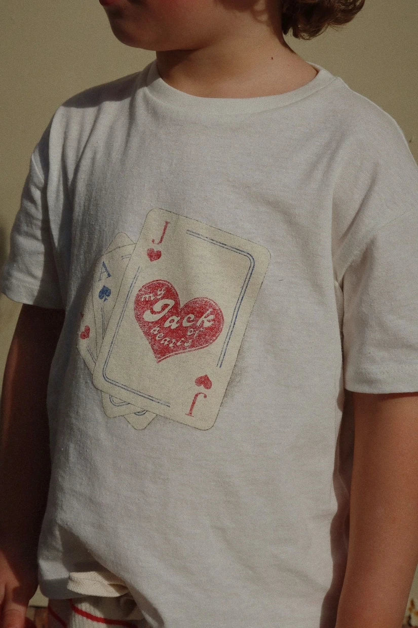 Konges Sløjd - Jack cotton and linen T-shirt