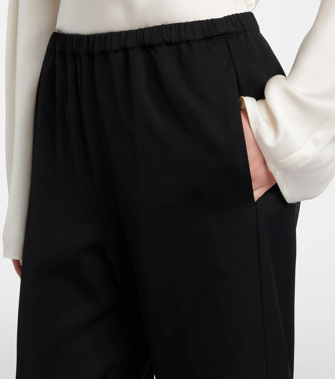 Róhe - Cropped wide-leg pants