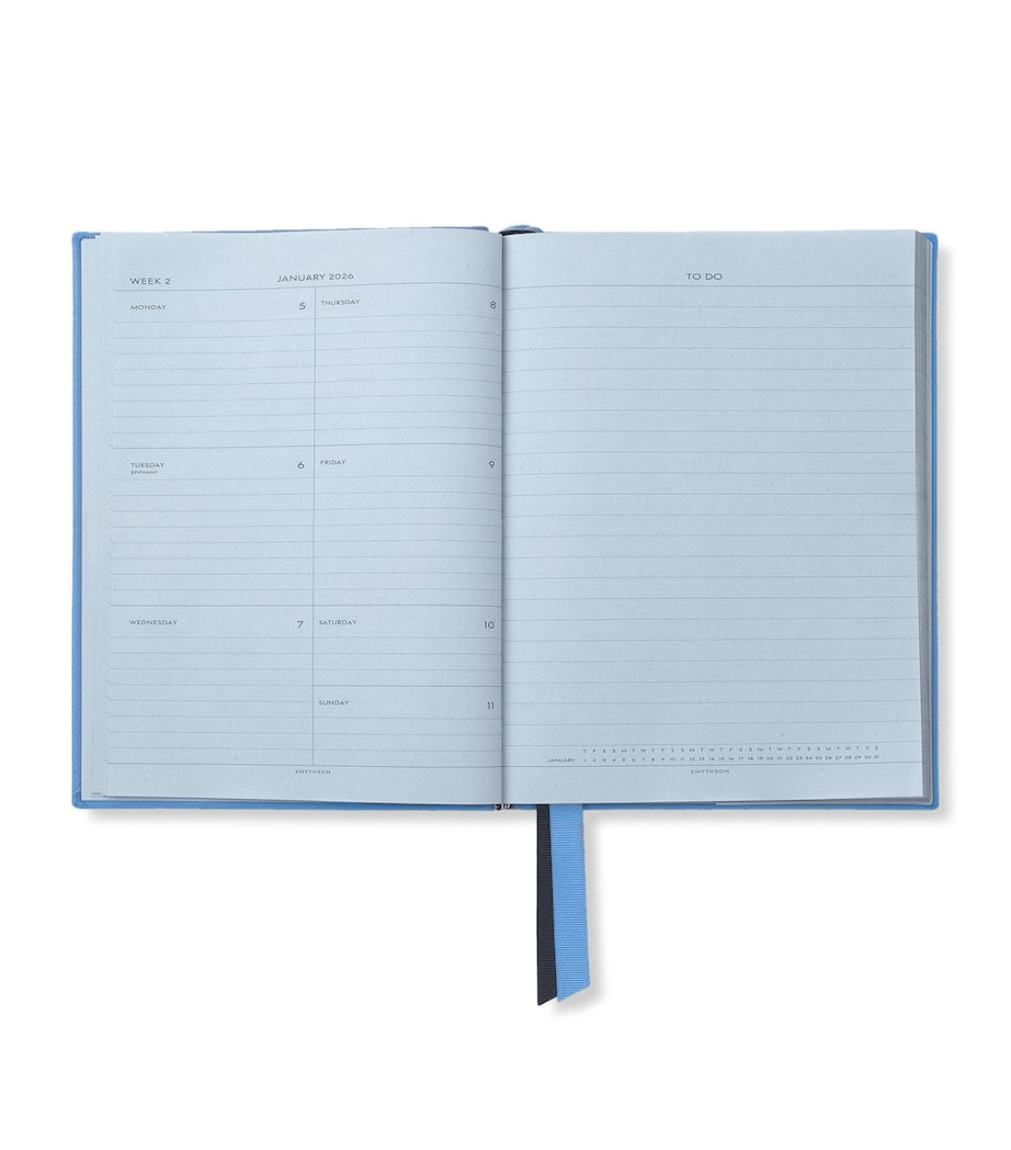 Leather Soho A5 2026 Diary