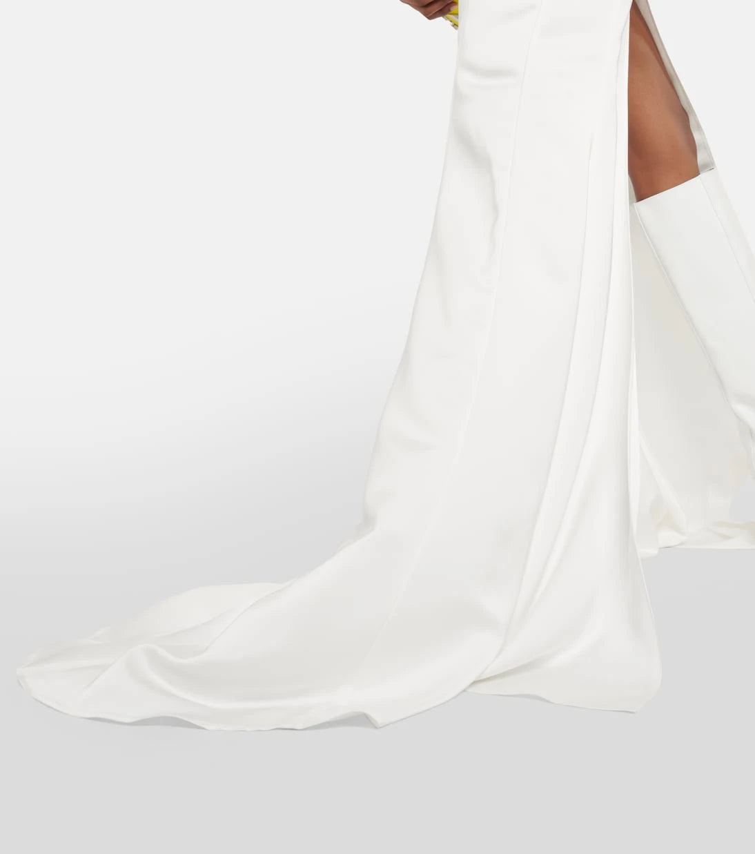 The Attico - Feather-trimmed gown
