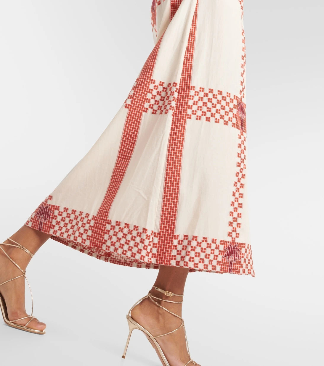 Johanna Ortiz - Printed cotton midi dress
