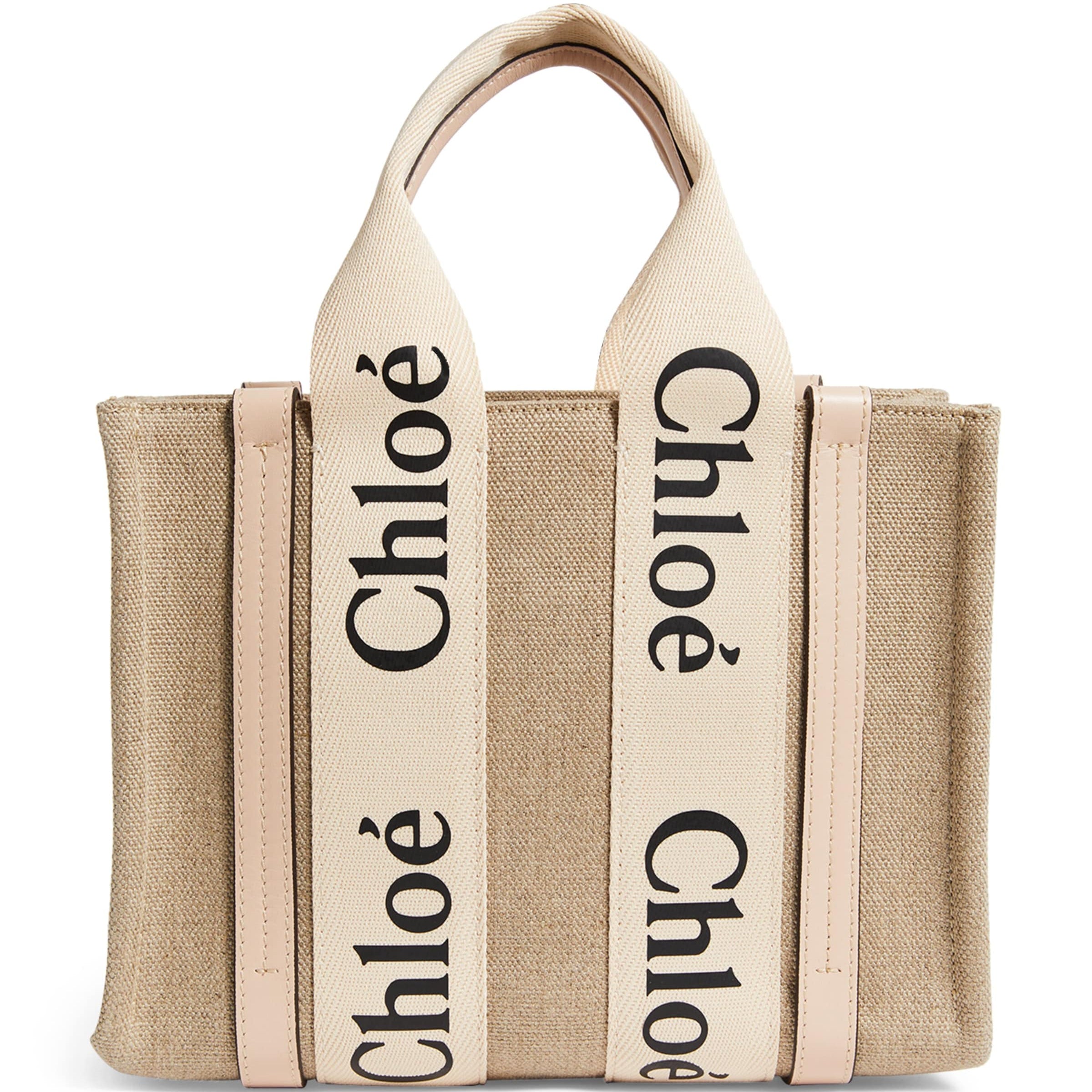 Pink Small Woody Tote Bag