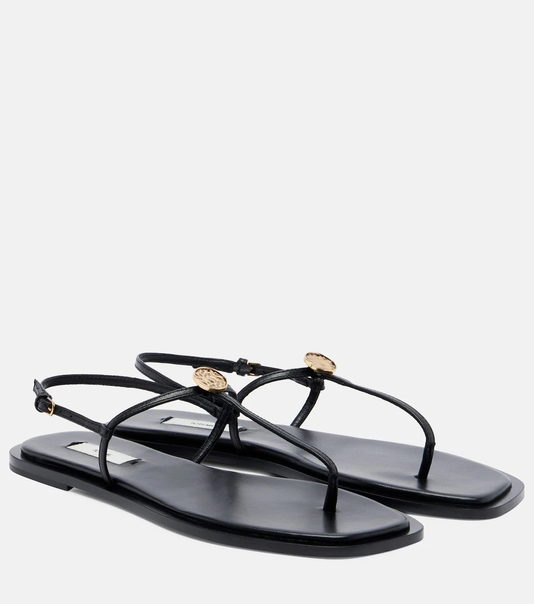 Toteme - Leather thong sandals