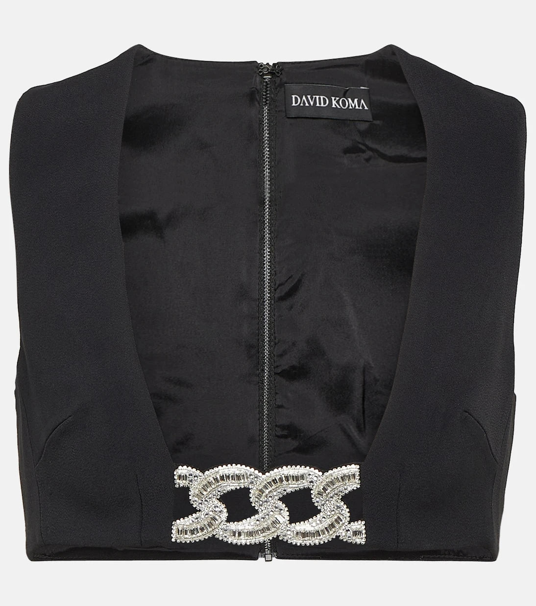 David Koma - Embellished bra top