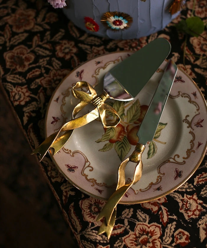 Шпатула и нож за торта Doing Goods Riley Ribbon Cake Set