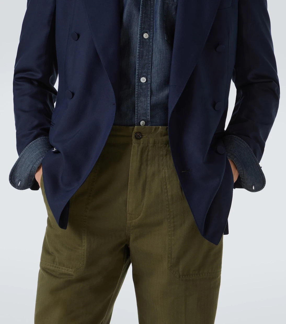 Dunhill - Cotton straight pants