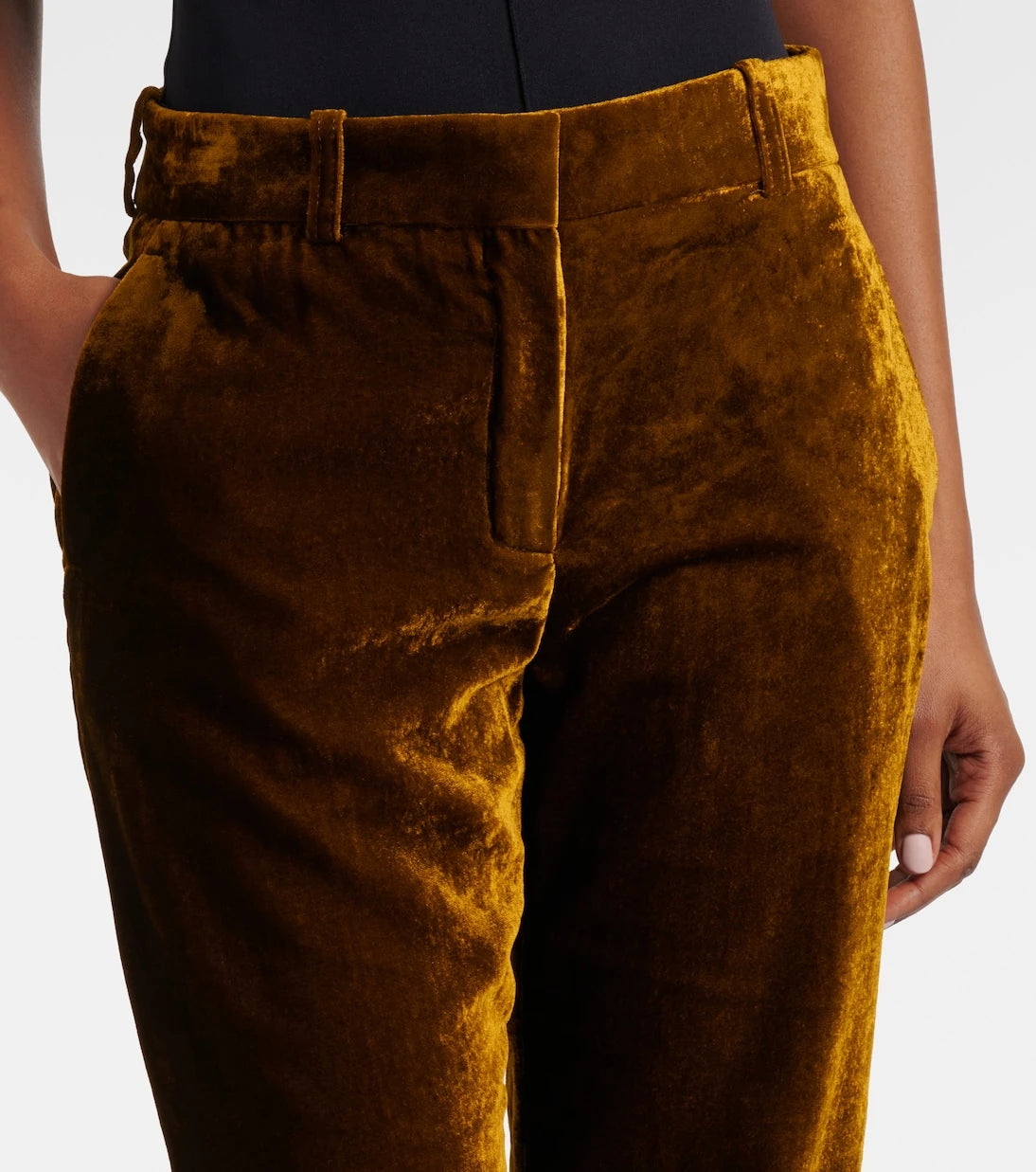 Nina Ricci - Velvet flared pants