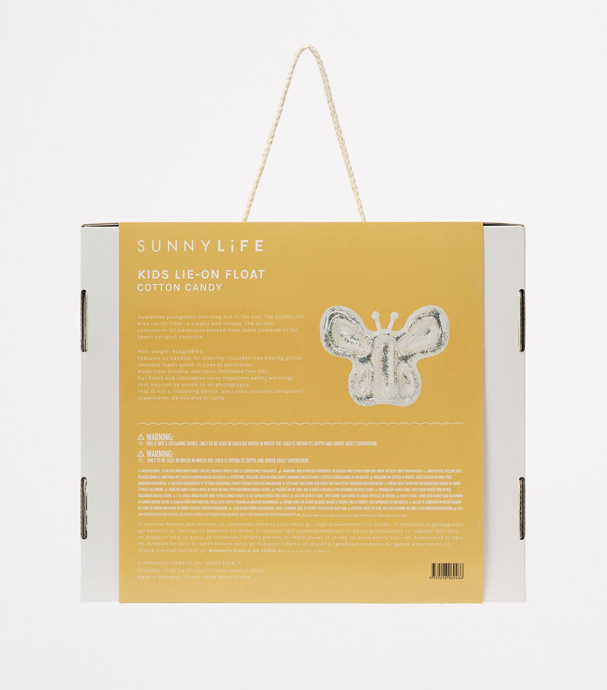 Sunnylife Kids Butterfly Lie-On Float