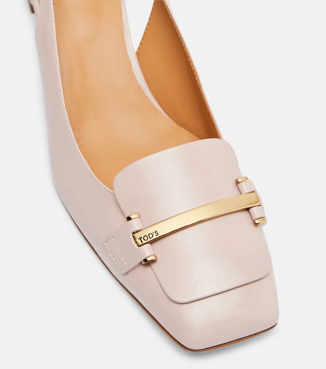 Tod's - Barretta 50 leather slingback pumps