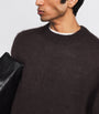 Studio Nicholson Brown Superkid Mohair-Blend Wynn Sweater