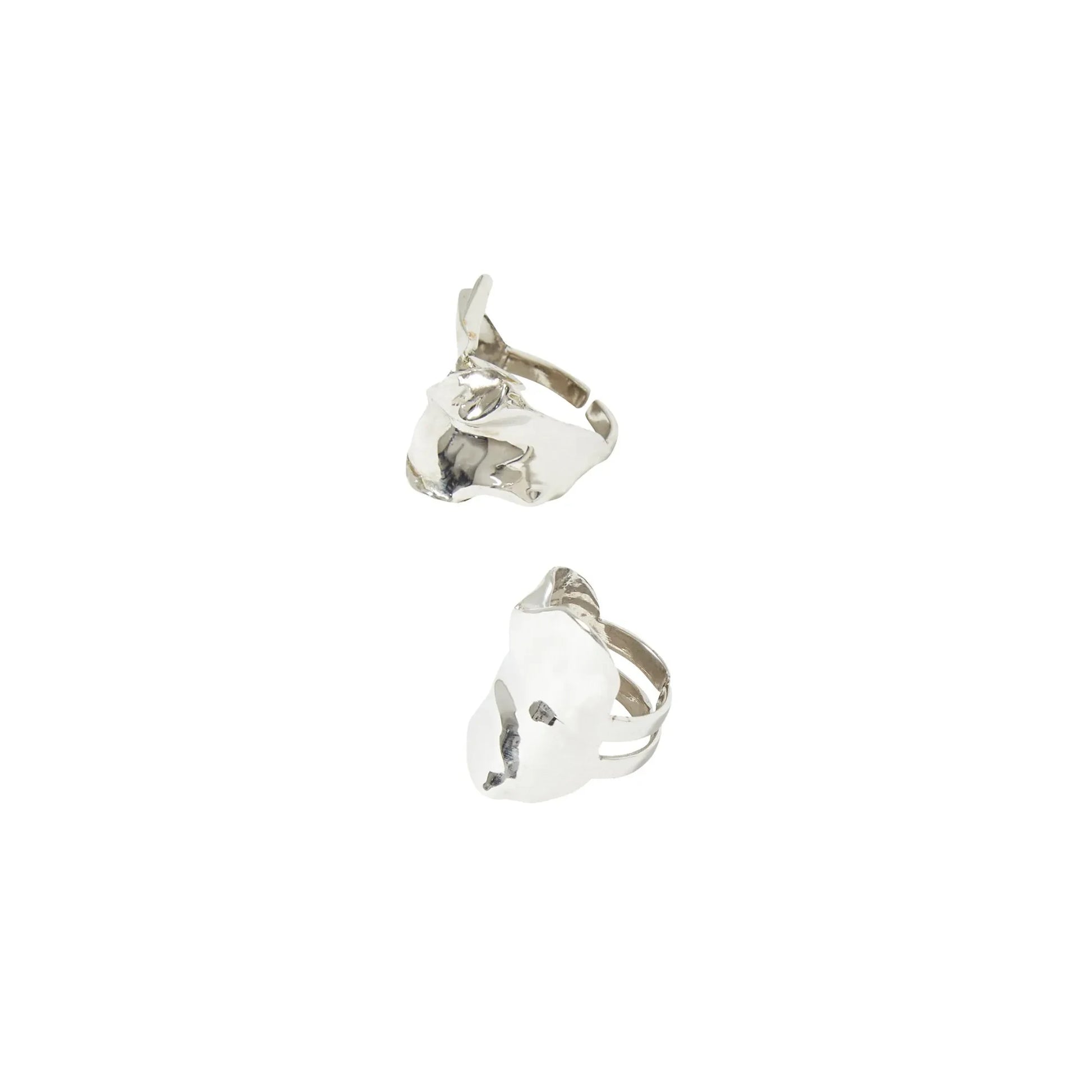 Misho - Flow Combination Rings | Silver
