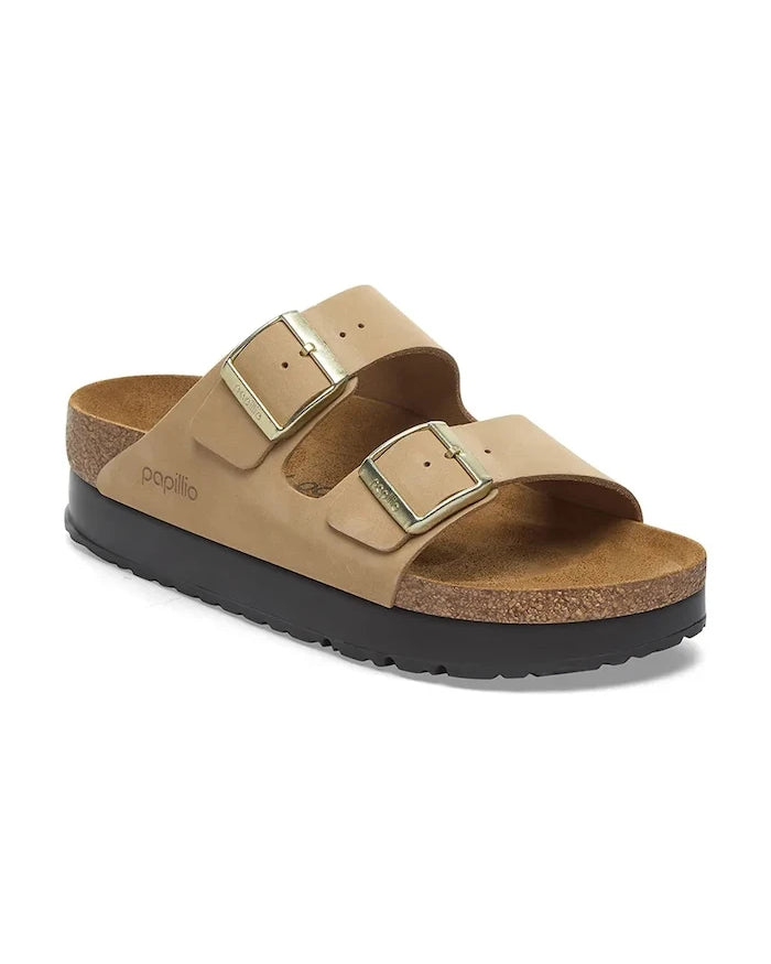 Birkenstock Arizona Flex Platform Birkenstock x Papillio Deri Terlik