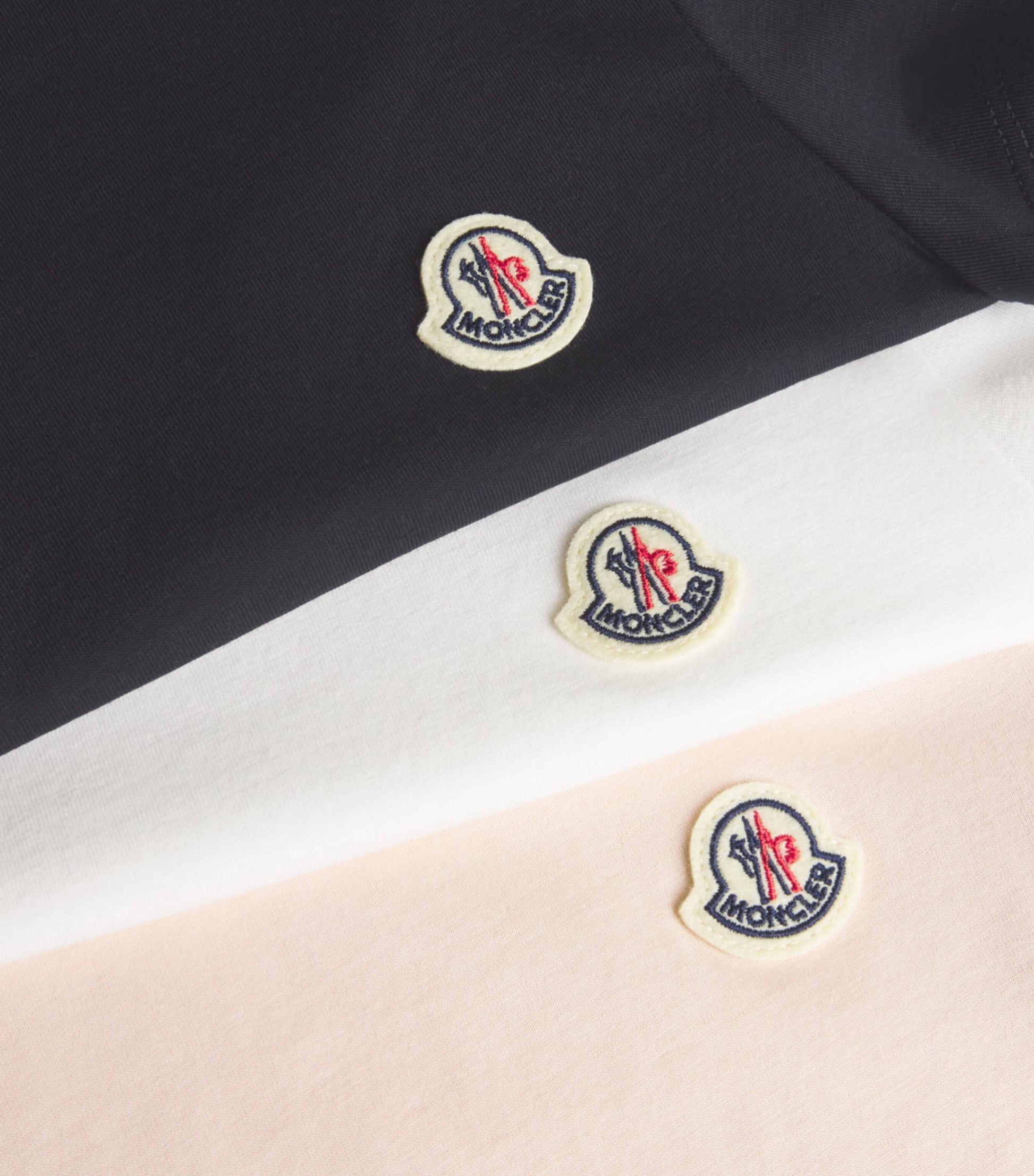 Moncler Enfant Set of 3 Cotton Logo T-Shirts (8-10 Years)