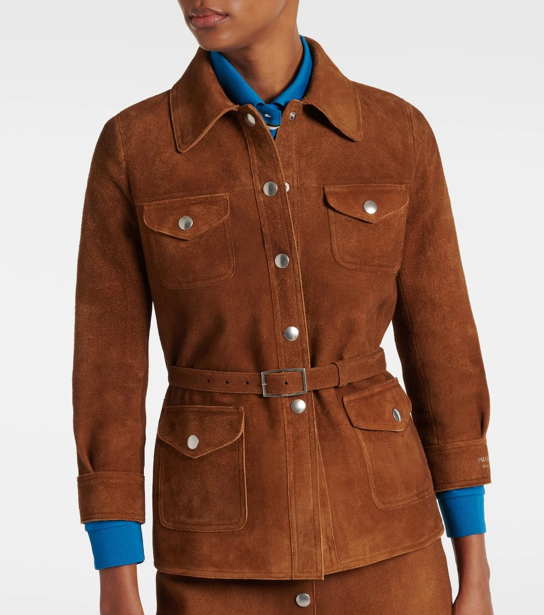 Prada - Suede overshirt