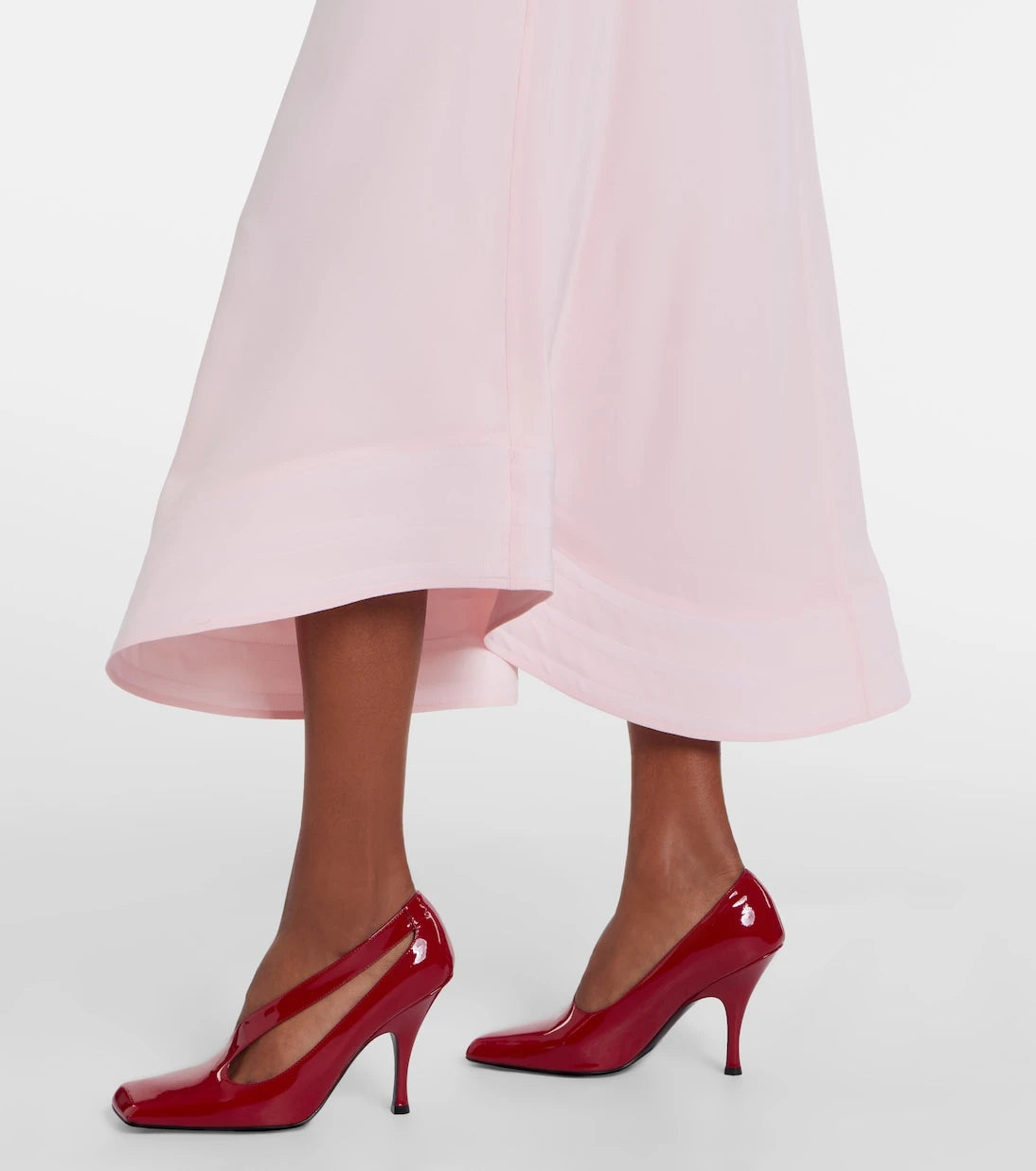 Stella McCartney - Silk midi skirt