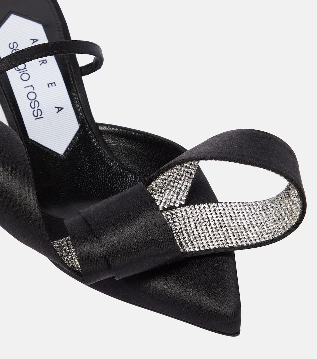 Area - x Sergio Rossi Marquise crystal-embellished sandals