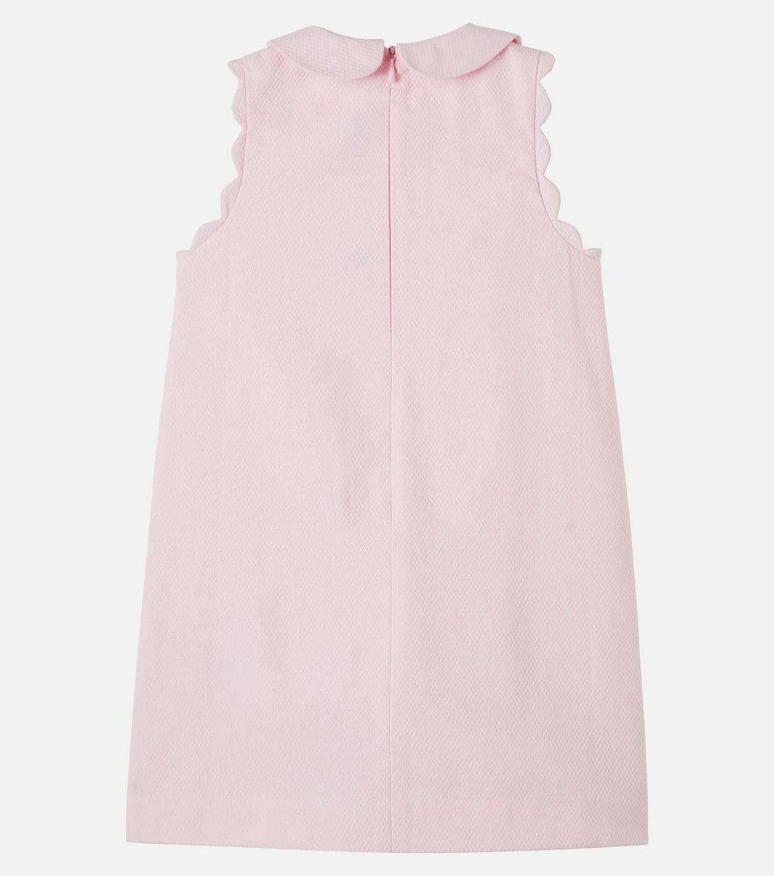 Tartine et Chocolat - Scalloped cotton-blend dress