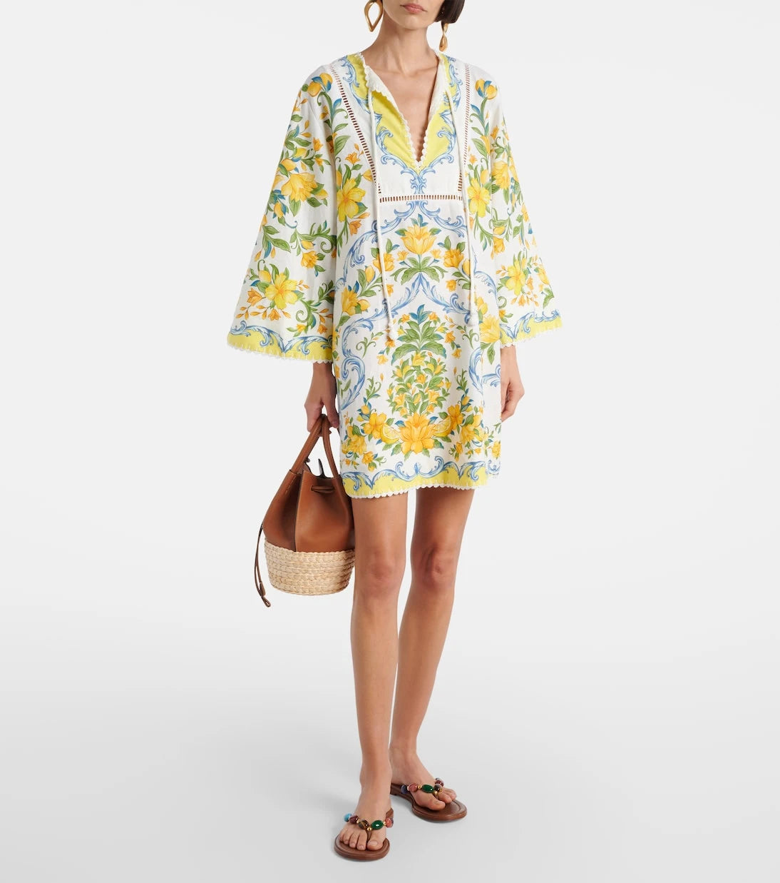 Farm Rio - Printed minidress