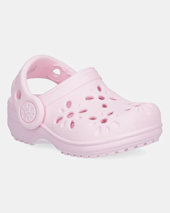 Crocs CLASSIC FLORAL CUT OUT CLOG KIDS