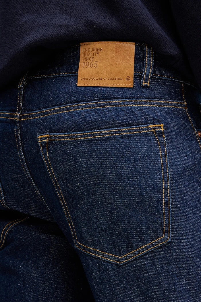 United Colors of Benetton erkek straight kot pantolon