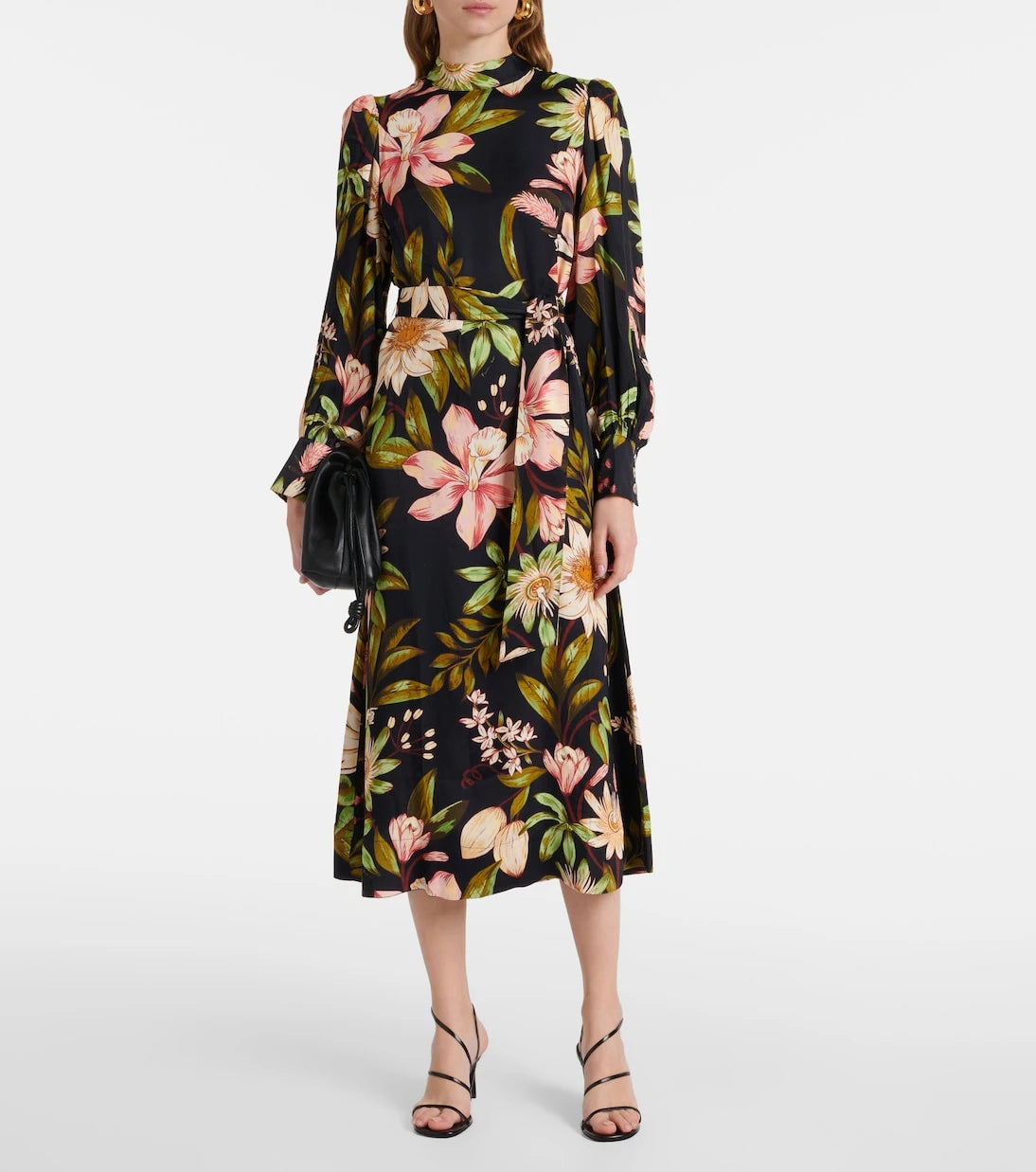 Farm Rio - Floral midi dress