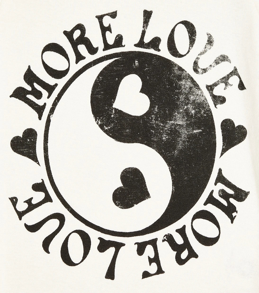 Molo - تيشيرت جيرسي قطني بعبارة More Love