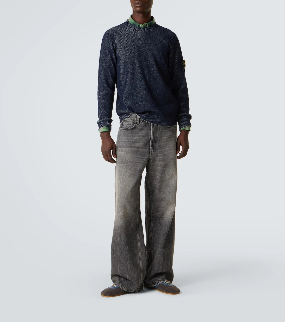 Stone Island - Compass cotton-blend sweater