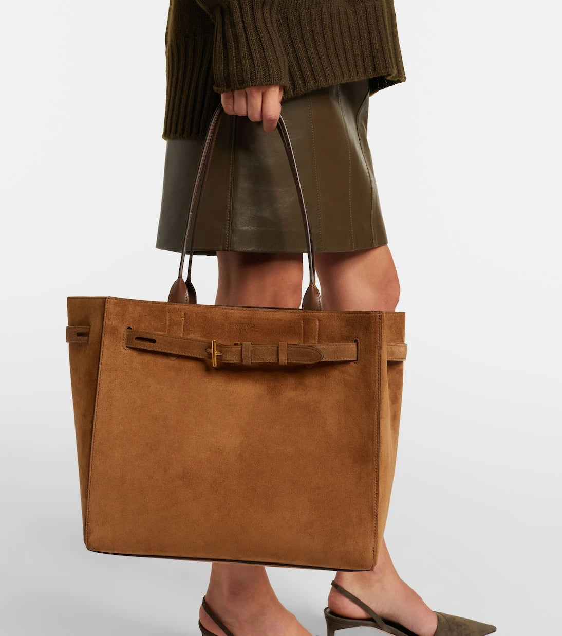 Tom Ford - Audrey Medium suede tote bag