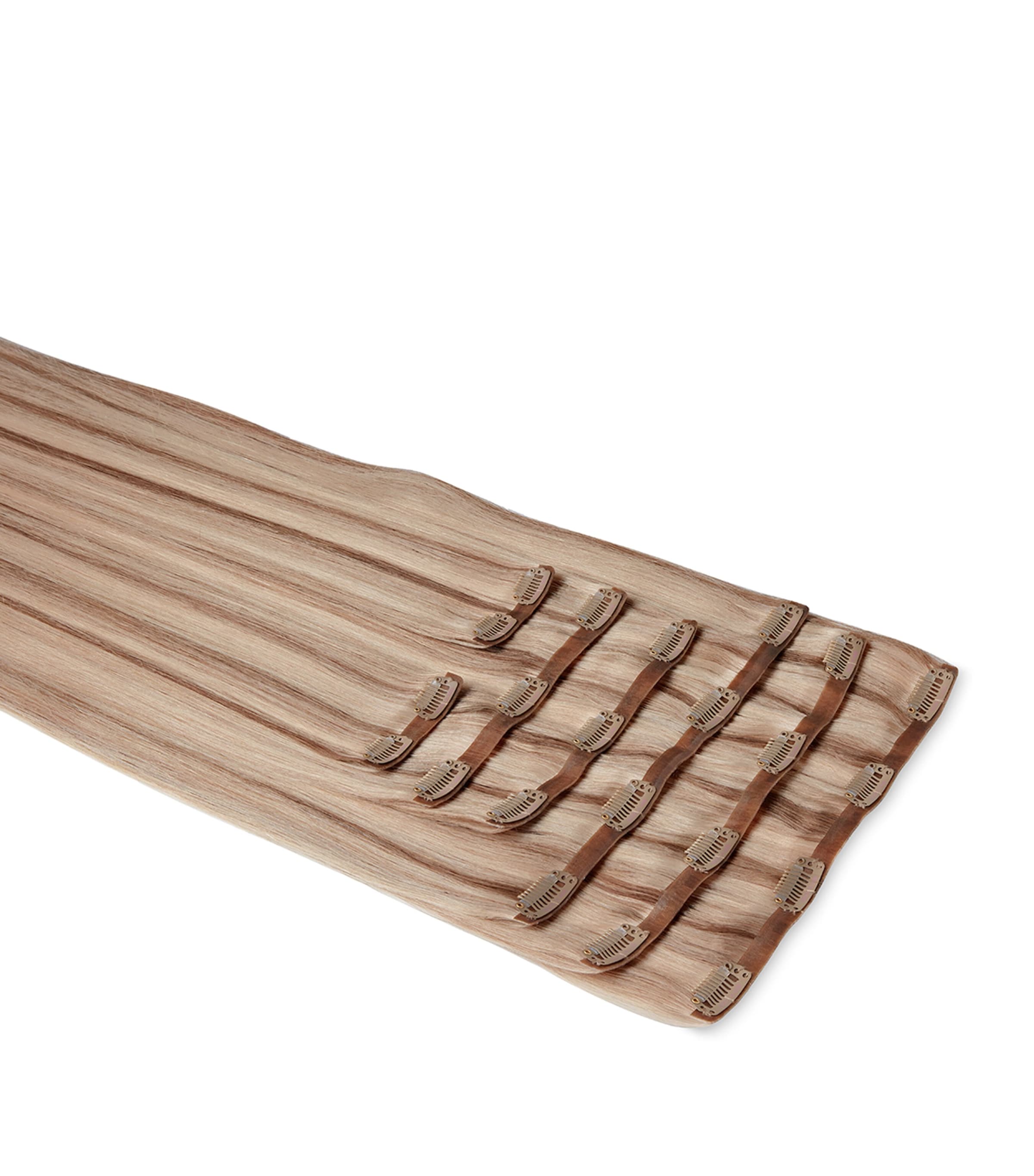 Beauty Works x Huda BARELY THERE Clip-In Hair Extensions Set (18")