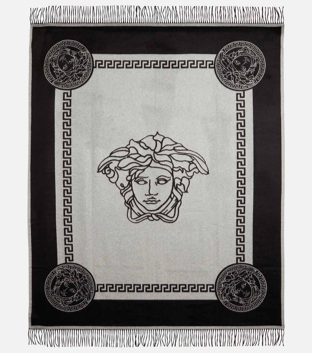 Versace Home - بطانية غريكة كي وميدوسا