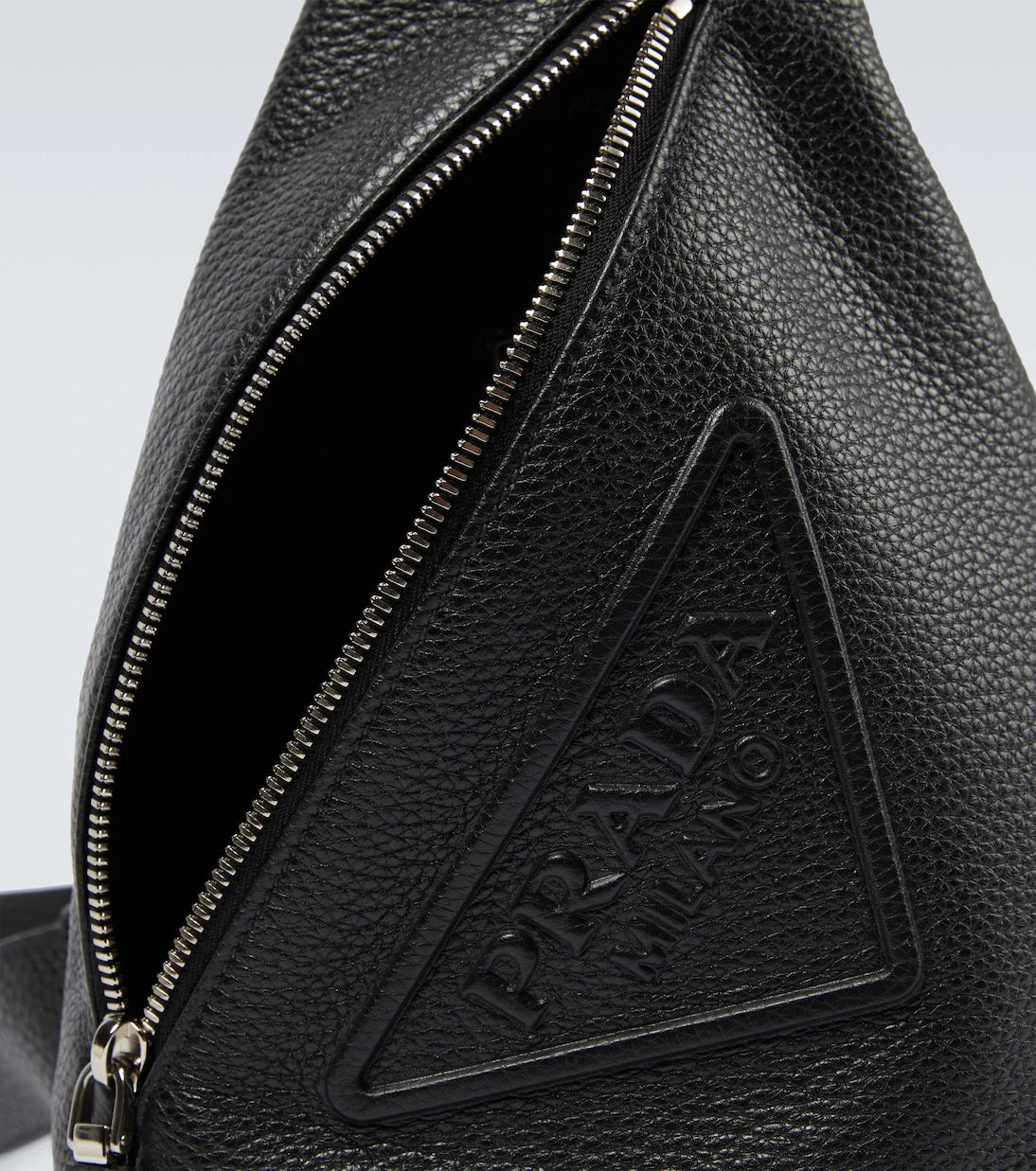 Prada - Leather crossbody bag