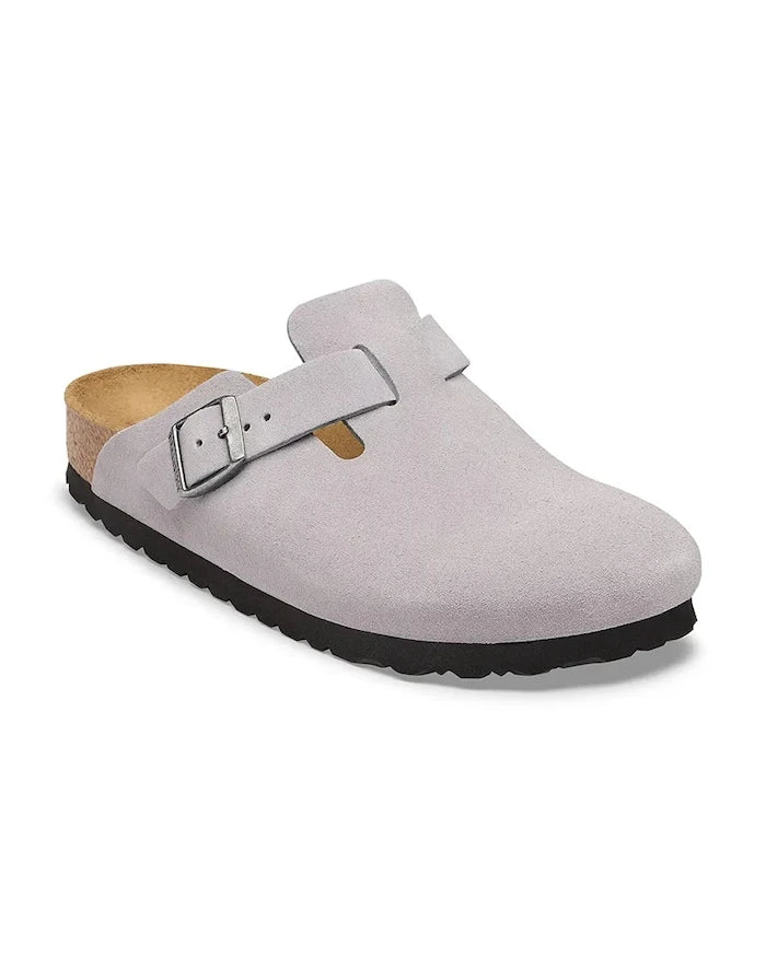 Birkenstock Boston Süet Deri Terlikler