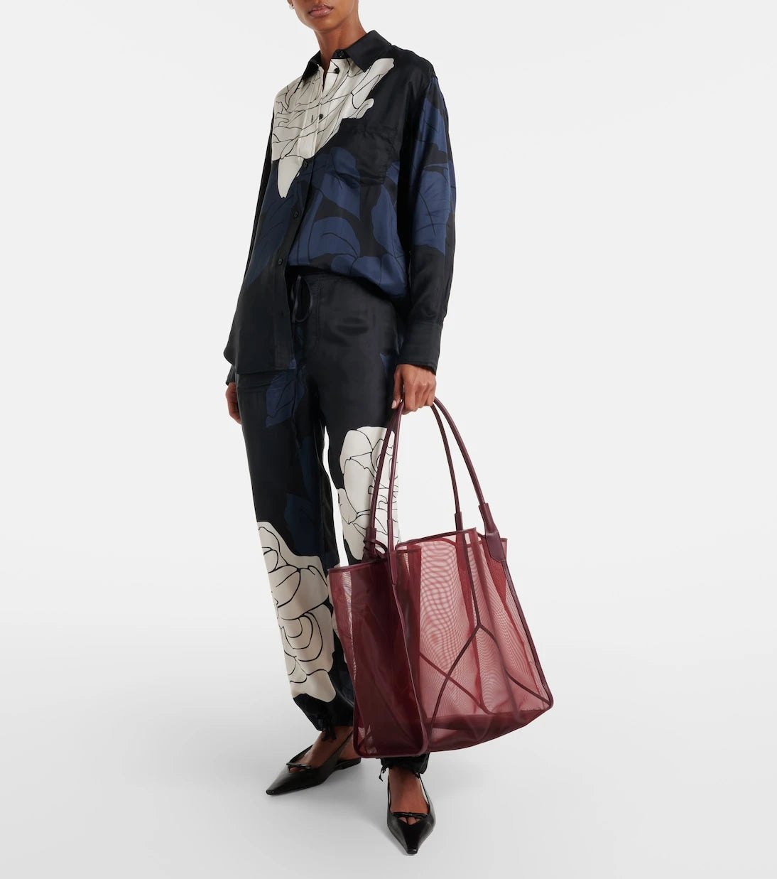 Victoria Beckham - Victoria Medium mesh tote bag