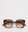 Prada Brown Square Sunglasses